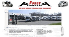 Desktop Screenshot of campers.fobbe.nl